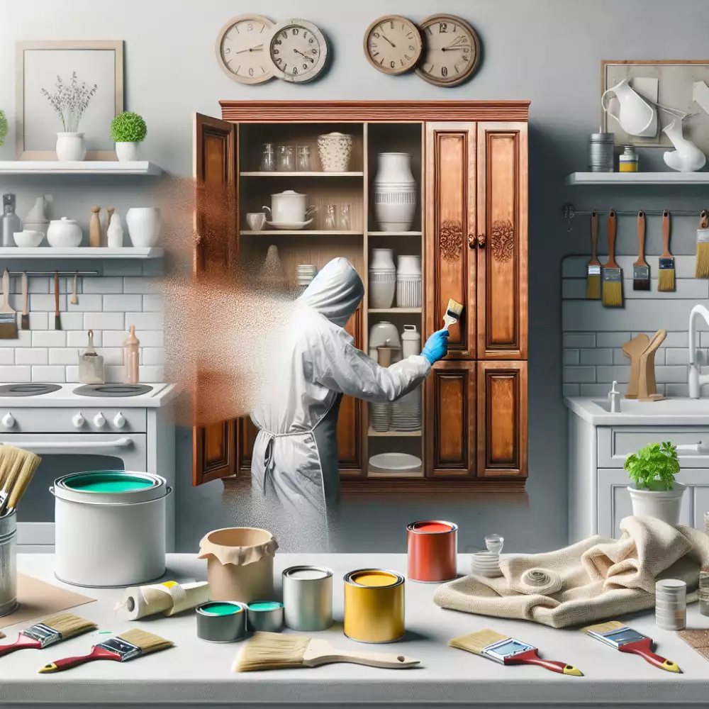 nátěr renovace kuchyňské linky