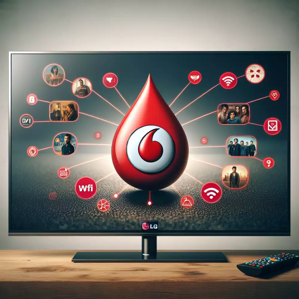 vodafone tv aplikace lg
