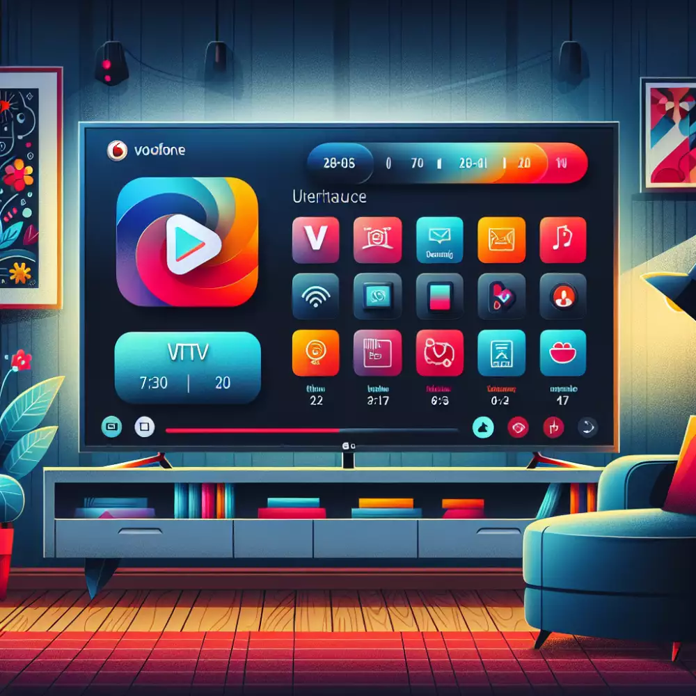 vodafone tv aplikace lg