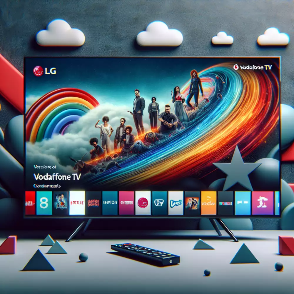vodafone tv aplikace lg