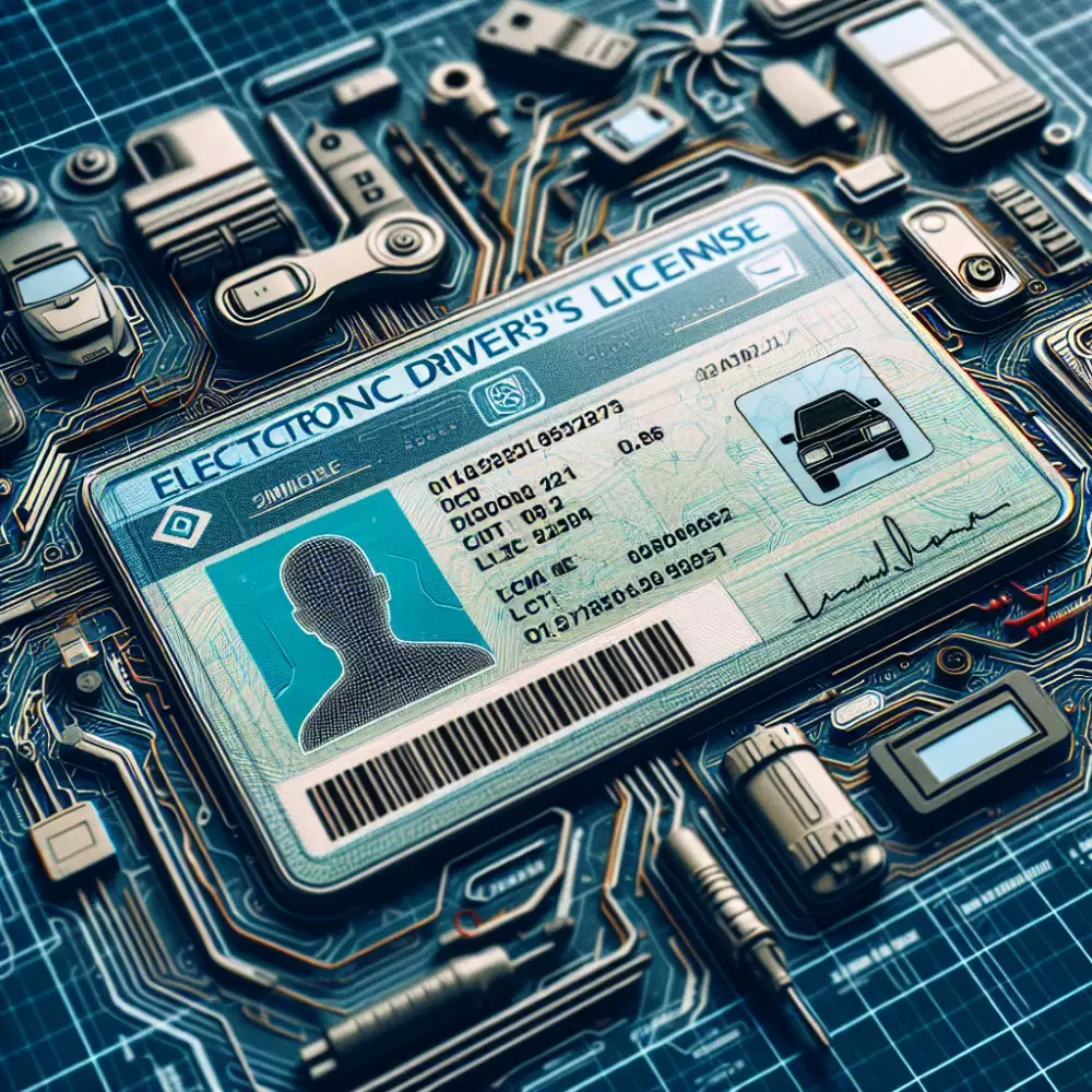 elektronický řidičský průkaz