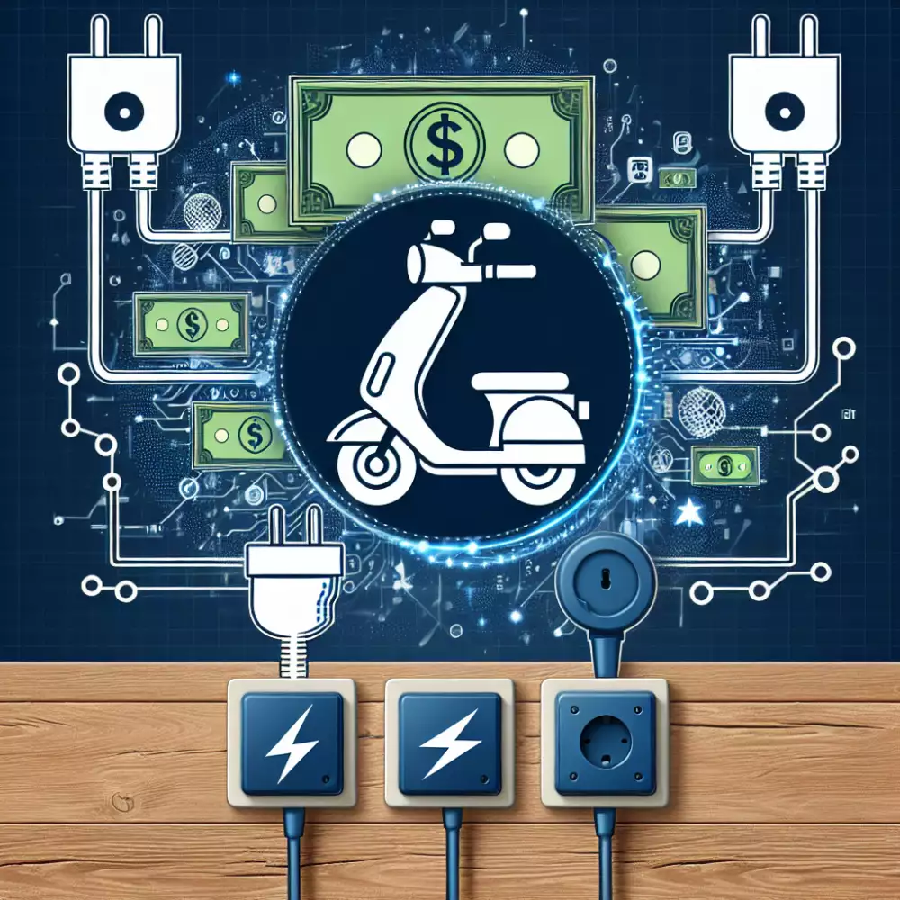 cena nabití elektrokoloběžky