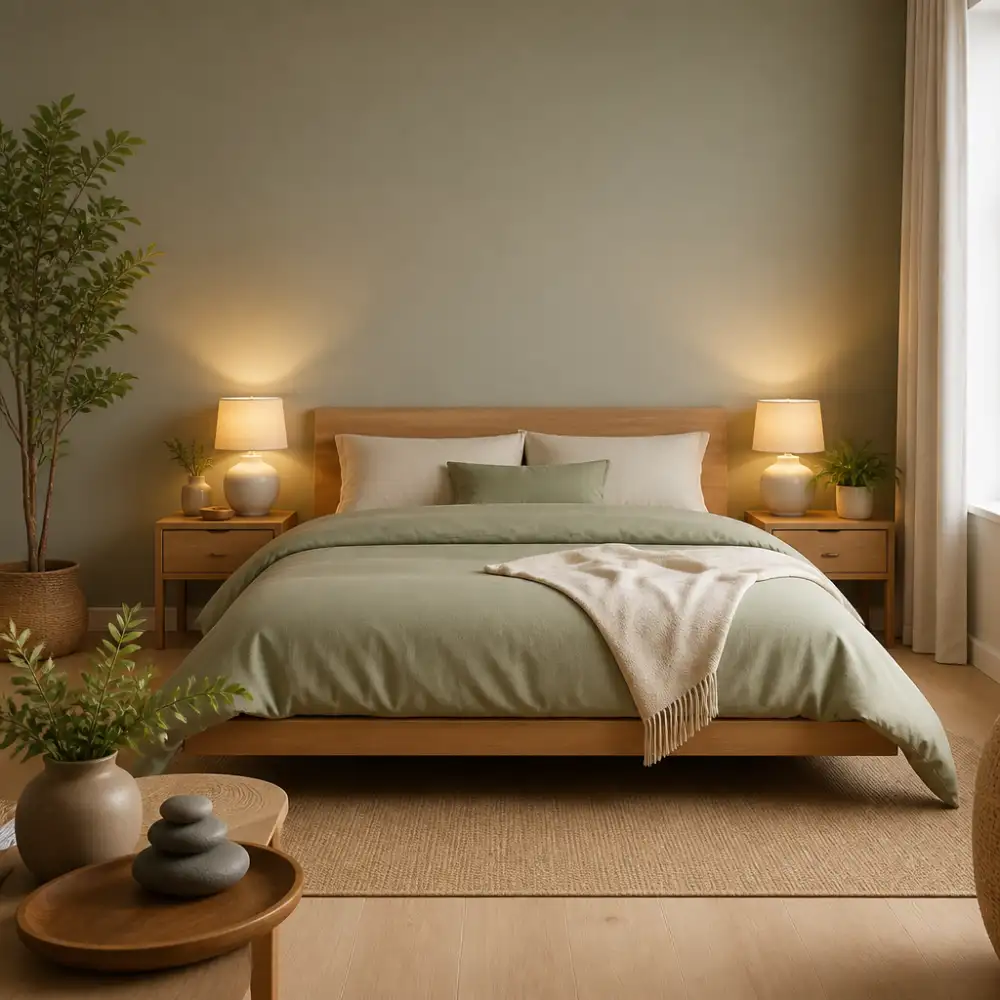 barva do ložnice podle feng shui