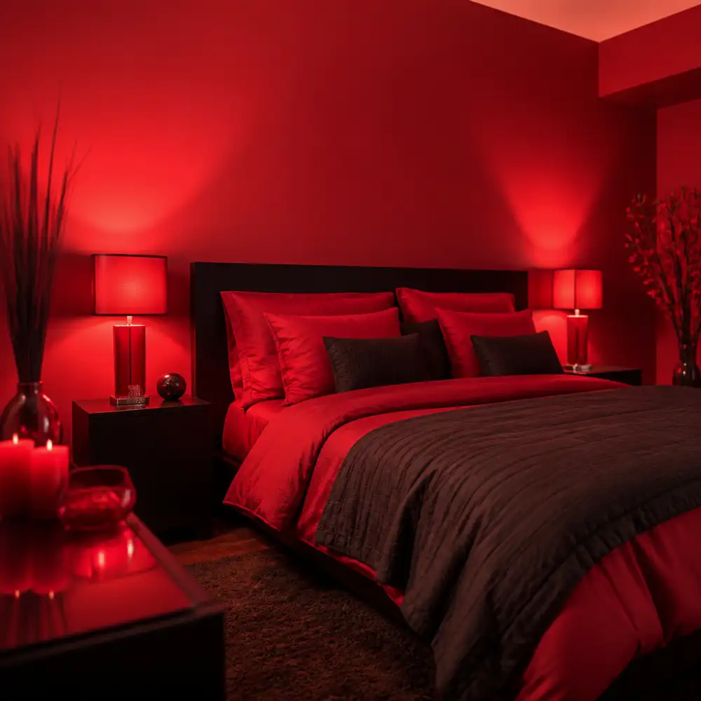 barva do ložnice podle feng shui