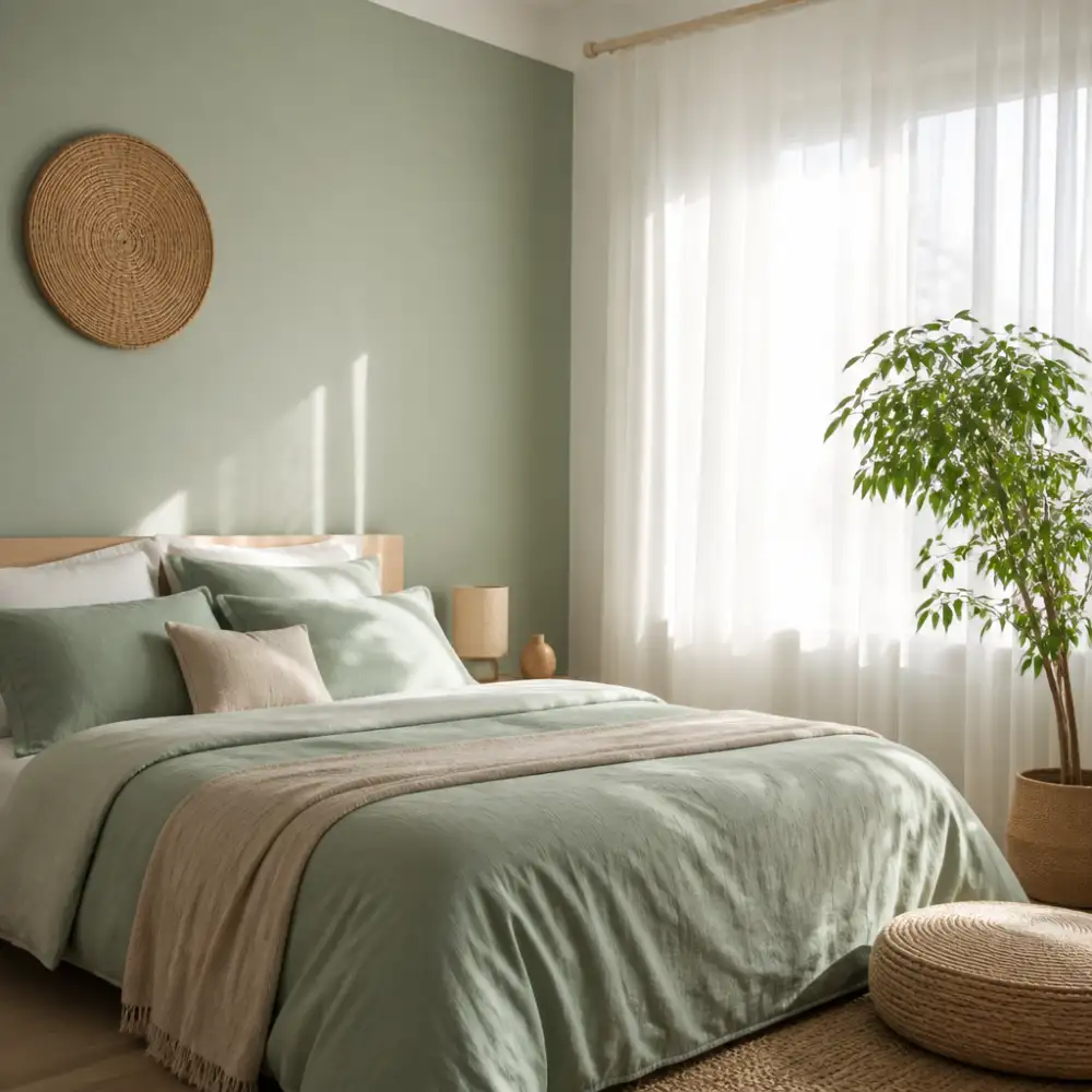barva do ložnice podle feng shui