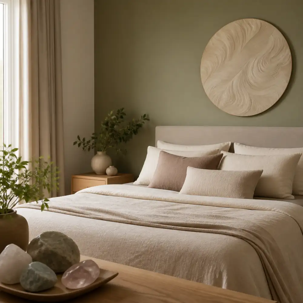 barva do ložnice podle feng shui